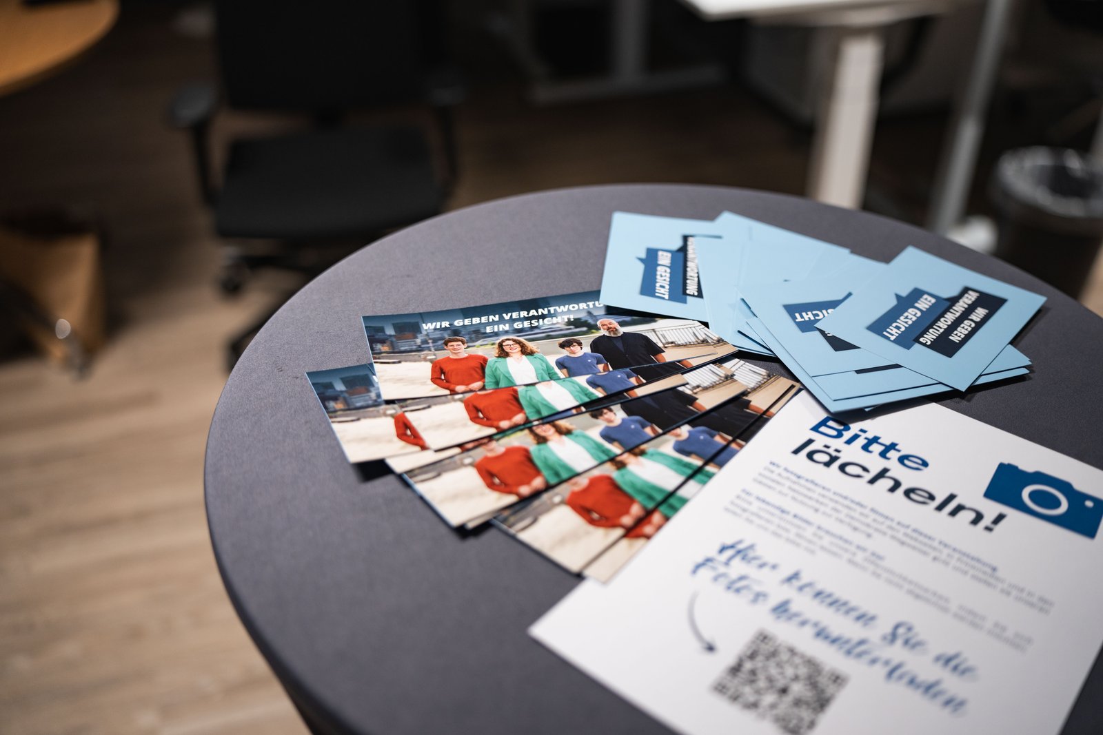 Dankeskarten und Postkarten von Unterstützern