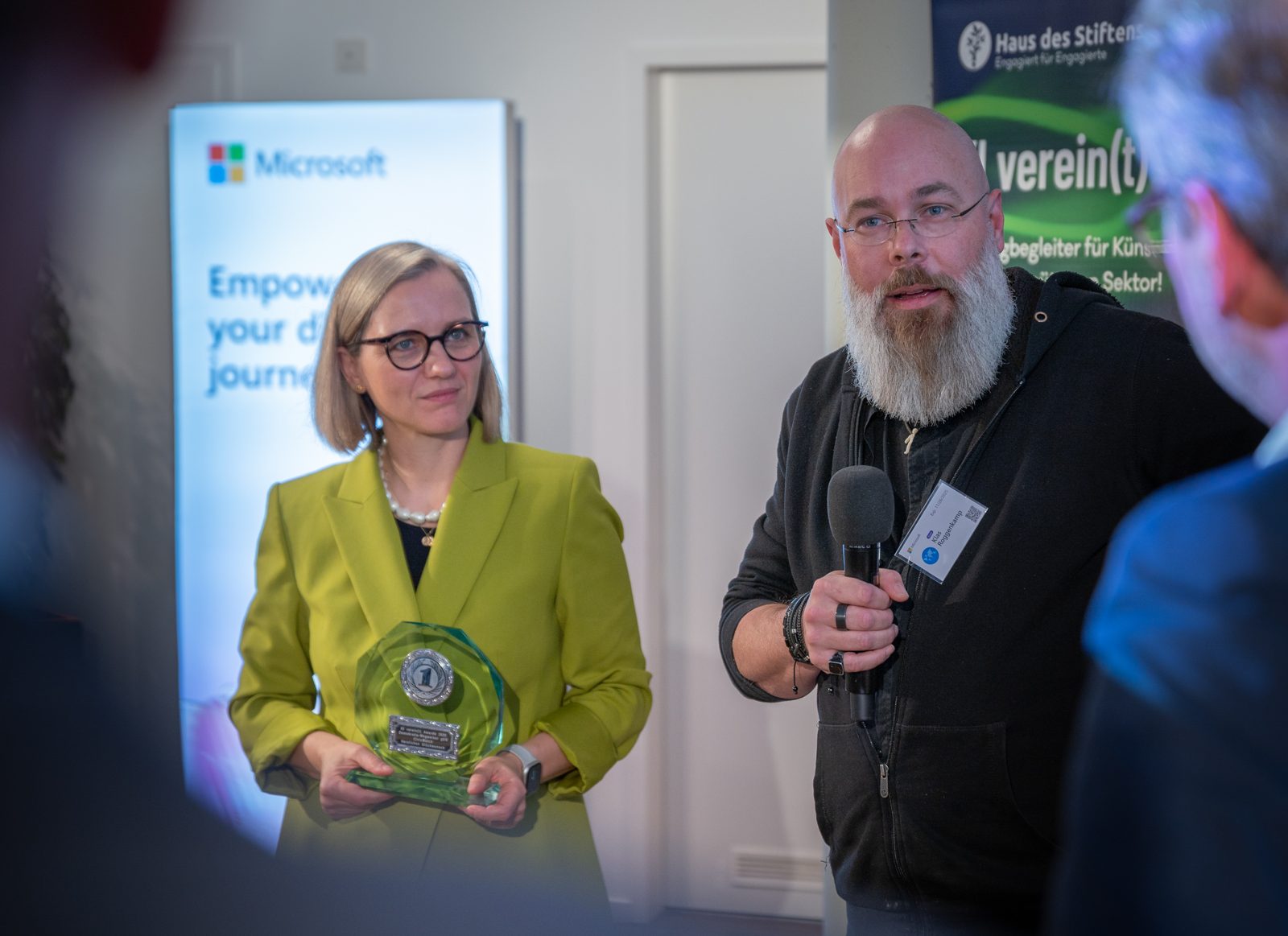 Preisübergabe KI verein(t) Award in Köln